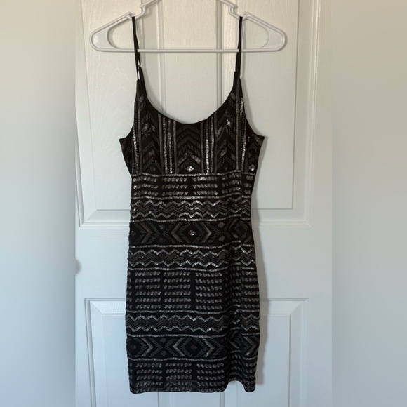 Express Dresses & Skirts - Express Sequined Mini Dress XS